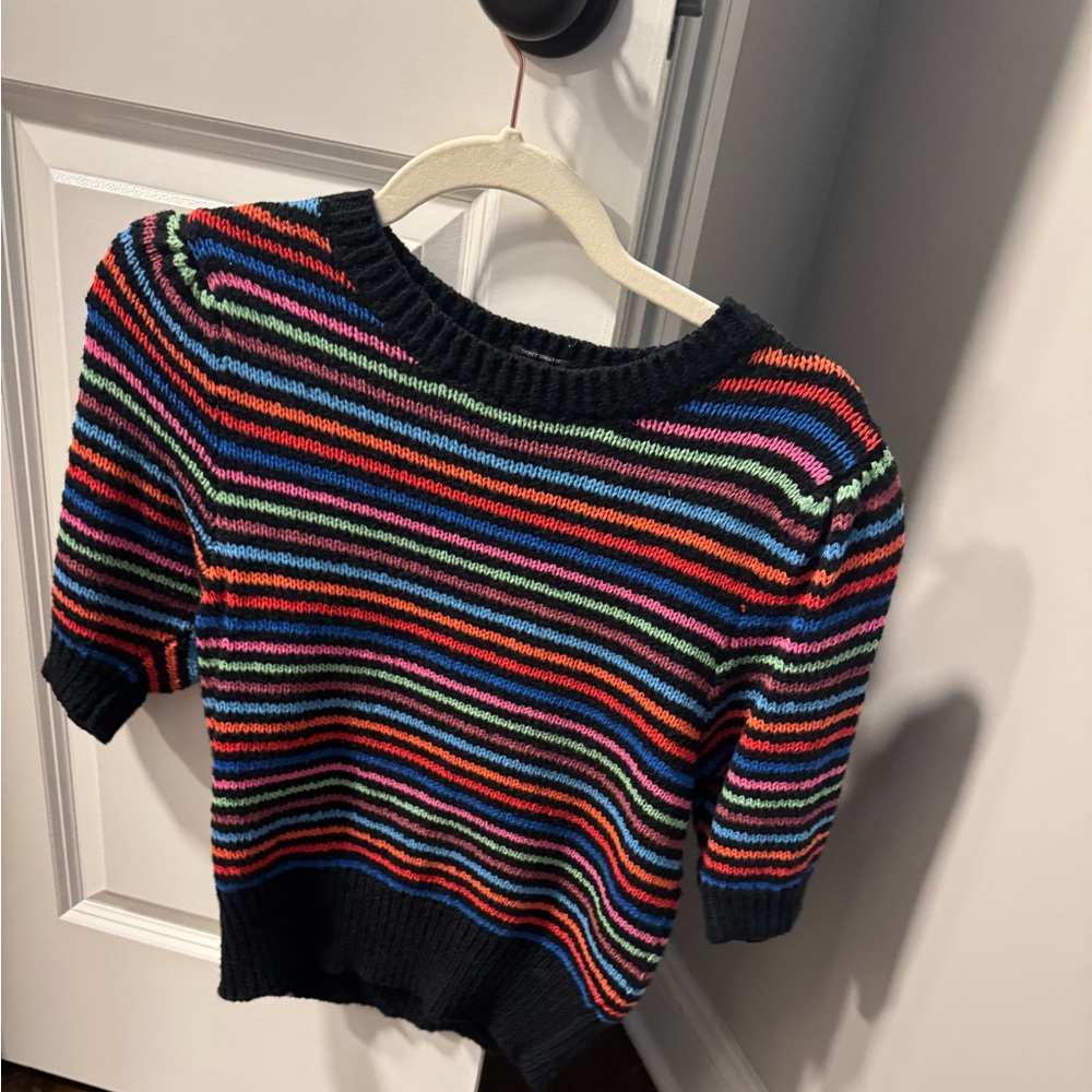 MOTHER short sleeve sweater